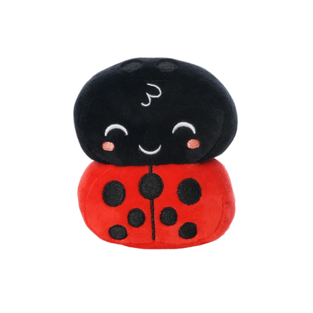 Manhattan Toys LEGO Duplo Ladybug Plush Character Toy, Soft Collectible Bug Doll for Kids, Cute Room Decor, Gift for Boys & Girls, Stuffed Figure, Multicolour - 353830LL - Image 2