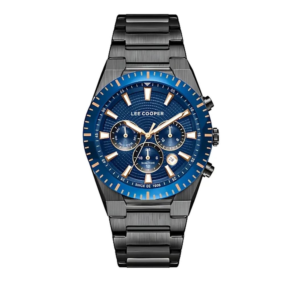 Buy LEE COOPER Men's Multi Function D.Blue Dial Watch – LC07469.690 Online in | Sharaf DG