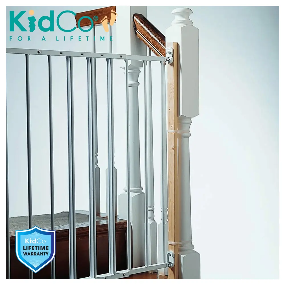 KidCo Gate Installation Kit for Mounting Baby Gates to Wood Banisters, Drywall and Wrought Iron, with 36 Inch Hardwood Board and Fasteners - K100 - Image 4