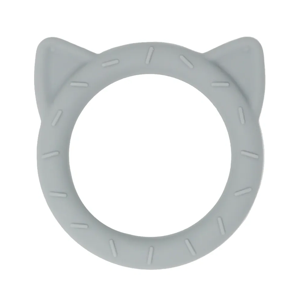 Mushie Teether Cat Stone - MU2560264