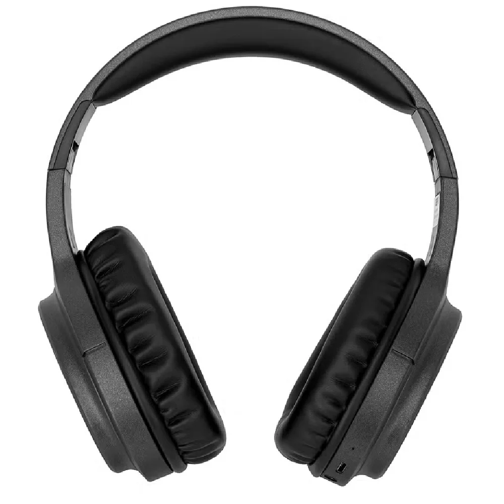 Geepas Wireless Bluetooth Headphone Black - 10H Battery, Wired & Wireless, Hands-Free Call, FM Radio, AUX Input, Foldable & Comfortable Design - GHP4702N - Image 2