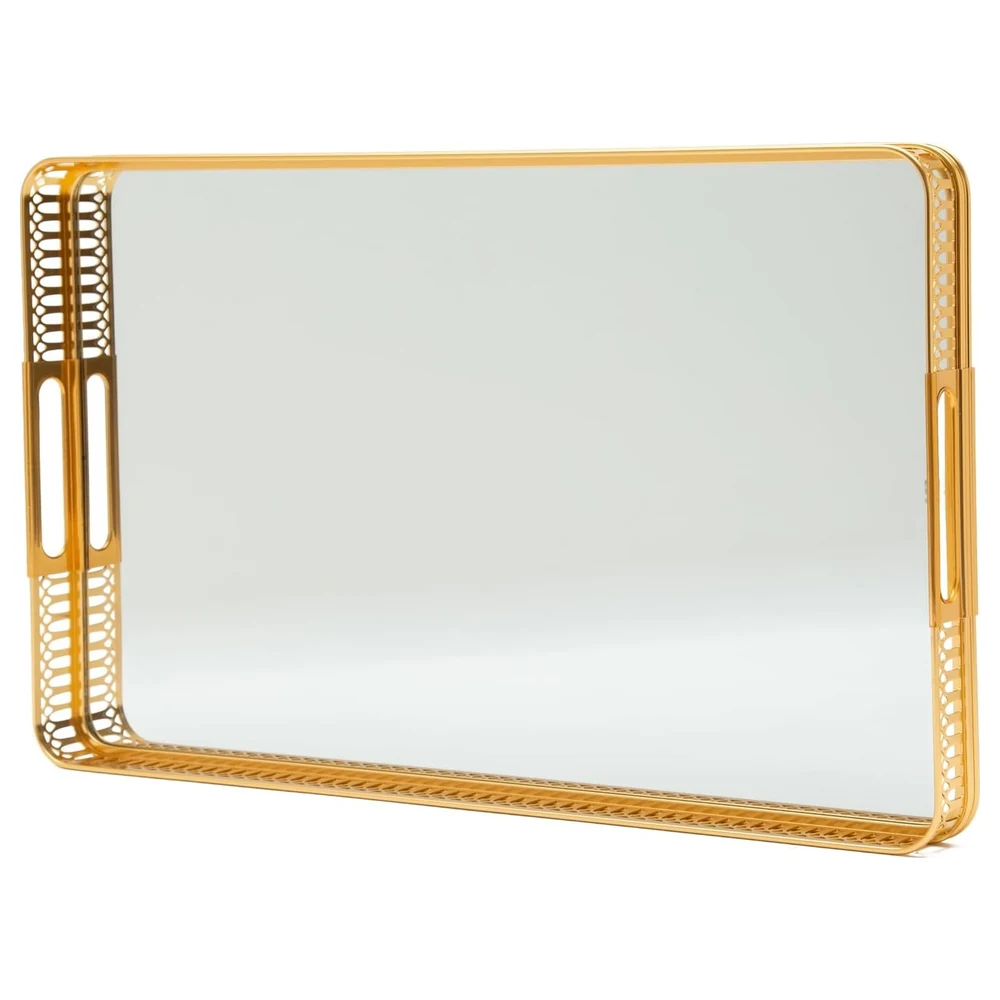Zolten Silver Plated Rectangular Serving Tray, 49.5 cm - ZL2013866 - Image 3
