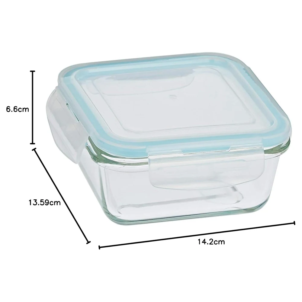 Taliona Boro Pro Borosilicate Glass Borosilicate Square Storage Box 57 cl - TL2213350 - Image 6