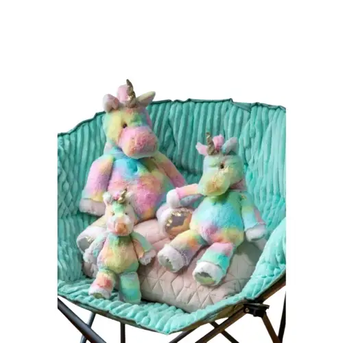 Mary Meyer Big Fro-Yo Unicorn Ultra Soft Plush Toy, Cloud Soft Fabric, Bean Weighted, Machine Washable, Kids Cuddle Gift - 41371