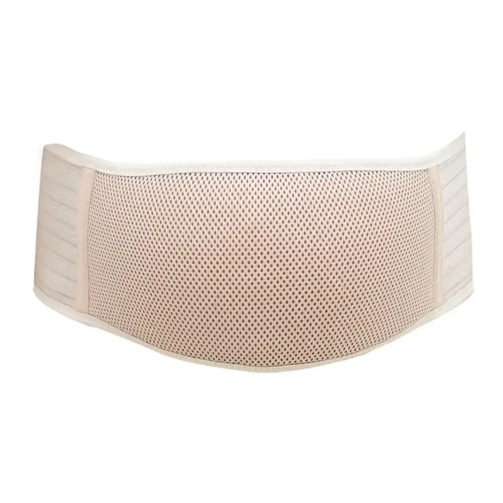 Partum Panties Pregnancy Support Band, Comfortable Belly & Back Support, One Size Fits Most , Beige - PSB101