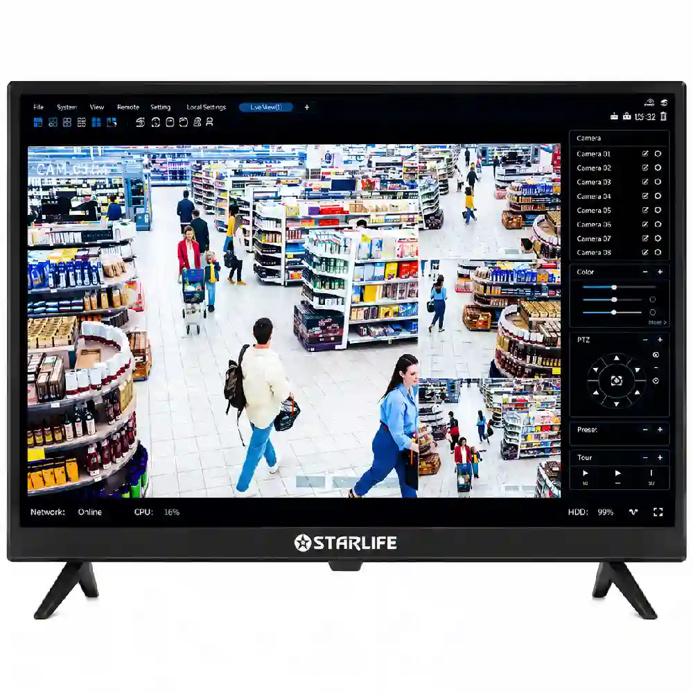 Starlife SL-F1925 19 Inch Full HD LED TV - 1680x1050 Resolution, Dual AC DC Power Supply, USB Media Player, 178 Degree Viewing Angle