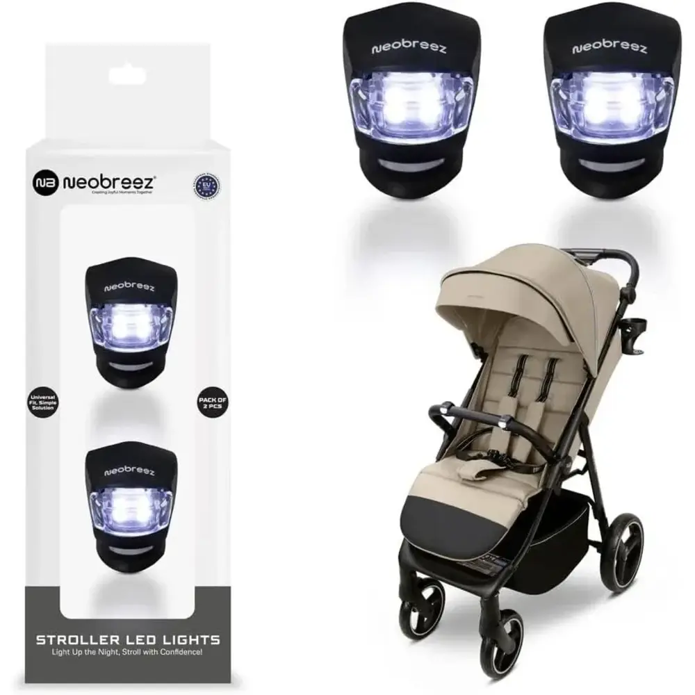 Neobreez Stroller LED Lights Battery Powered Tool-free Mount - NBR149 - Image 4