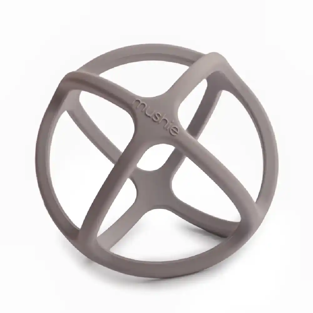 Mushie Teether Ball Dove Gray - MU2560289