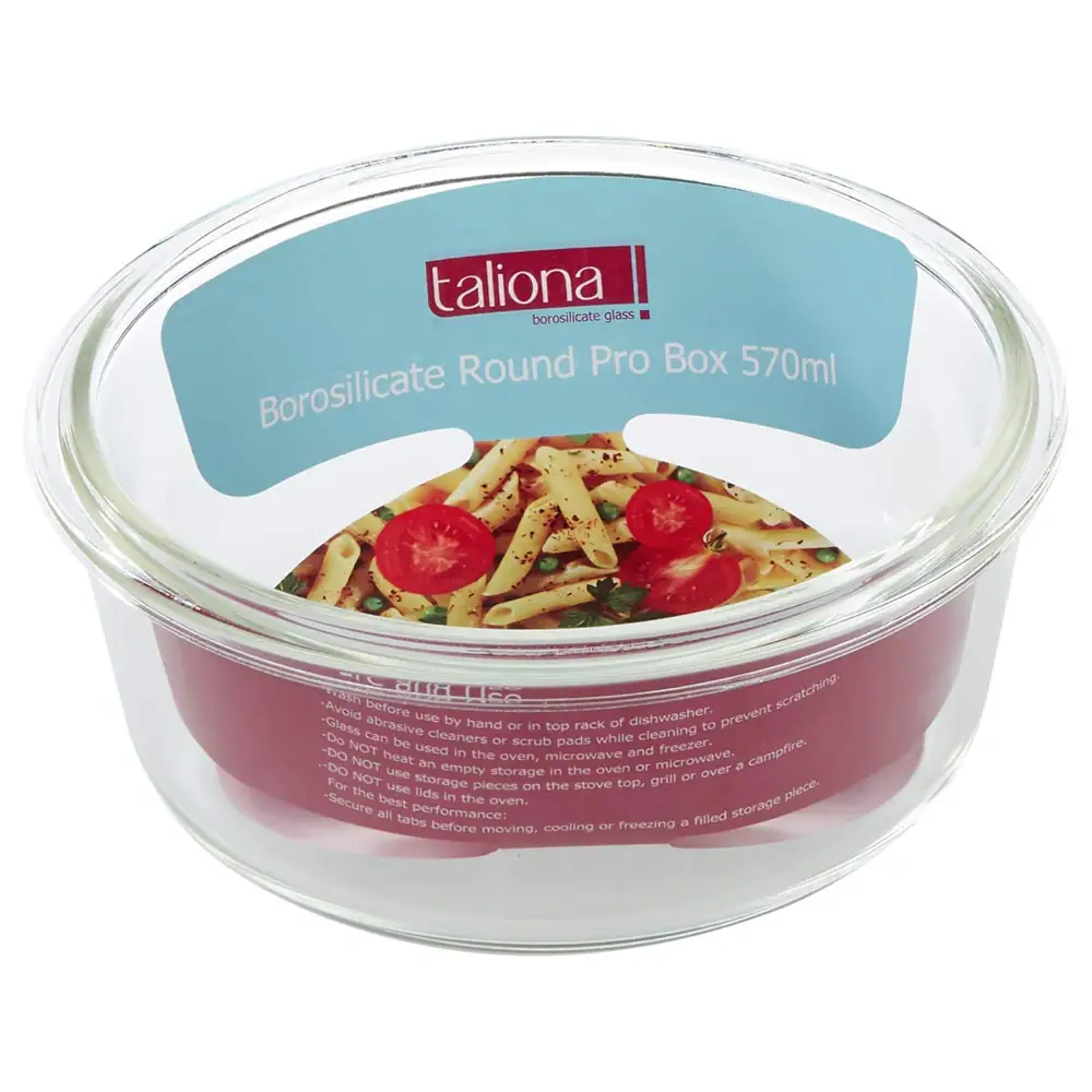 Taliona Boro Pro Borosilicate Glass Borosilicate Round Storage Box 57 cl - TL2213354 - Image 6