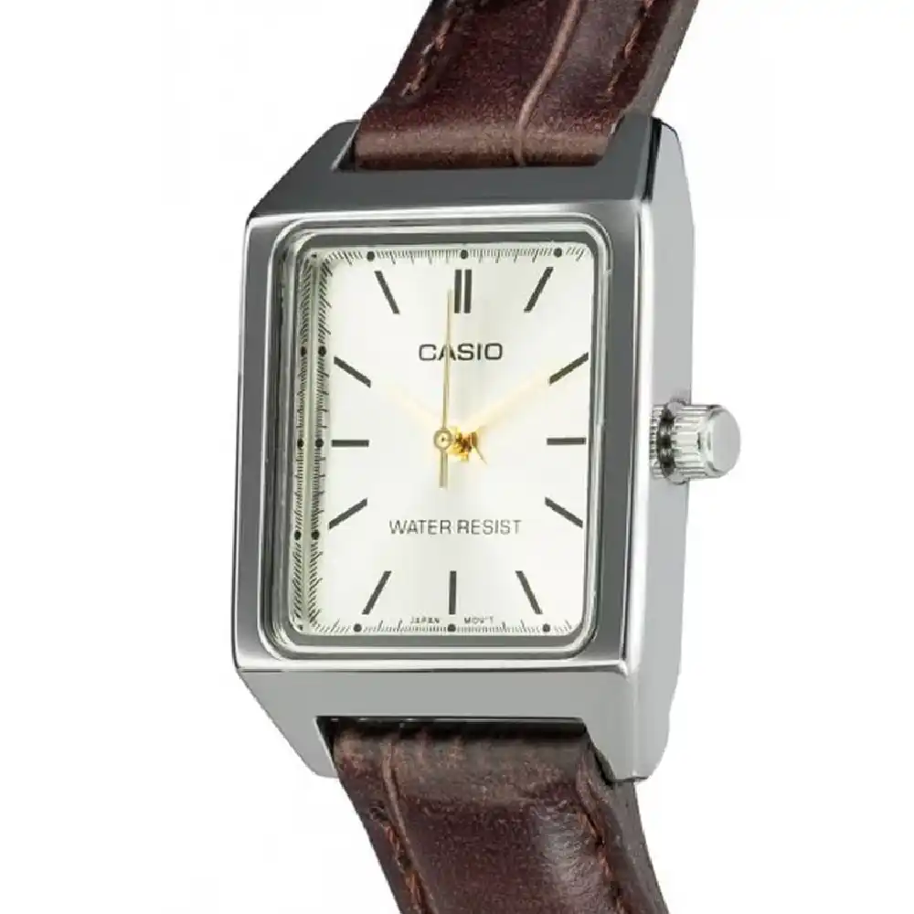 Casio Leather Strap Watch, LTP-V007L-9EUDF  - Image 3