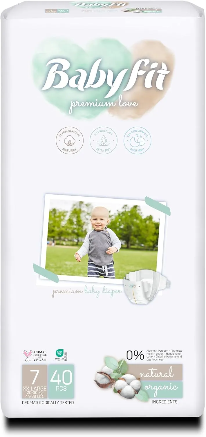 Baby Fit Jumbo Babies Diapers For New Born Babies Premium Baby Ultra-soft Super - BYF-212705L1