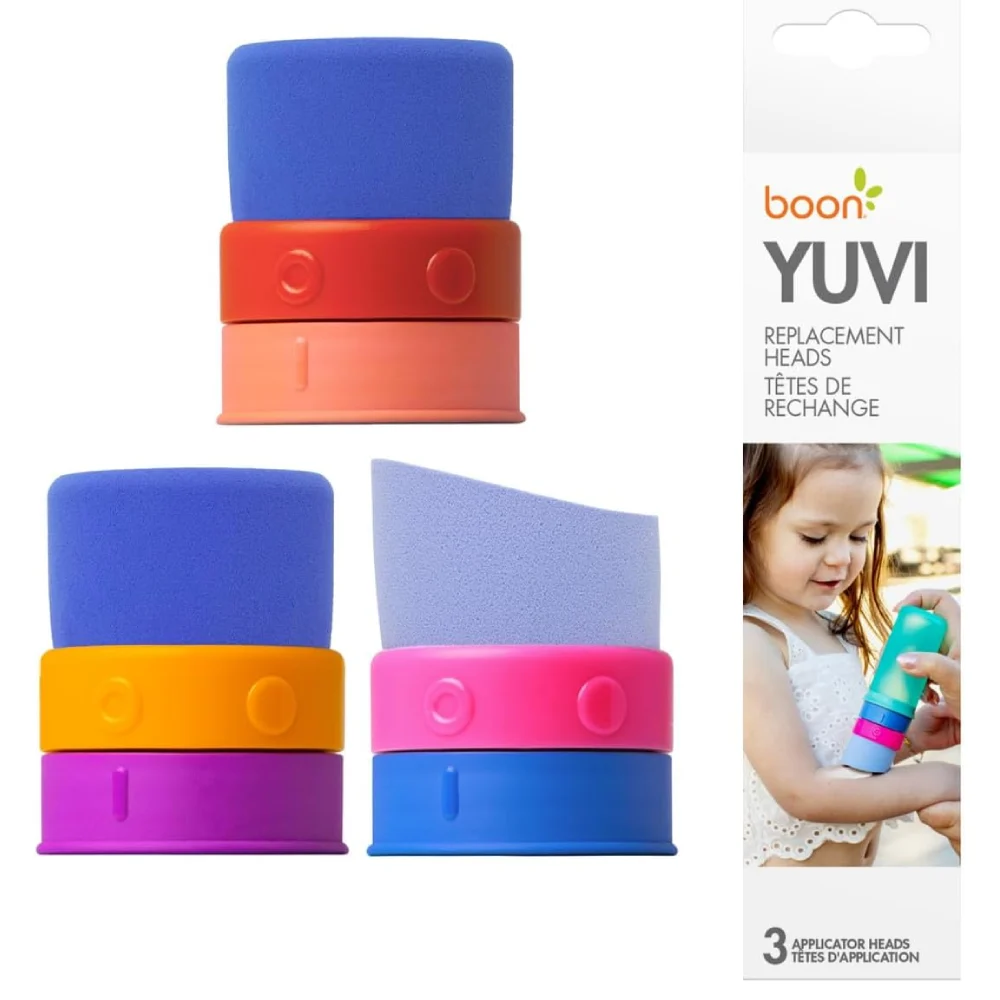 Boon Yuvi Sunscreen Applicator Head Replacements Pack of 3 - B11643