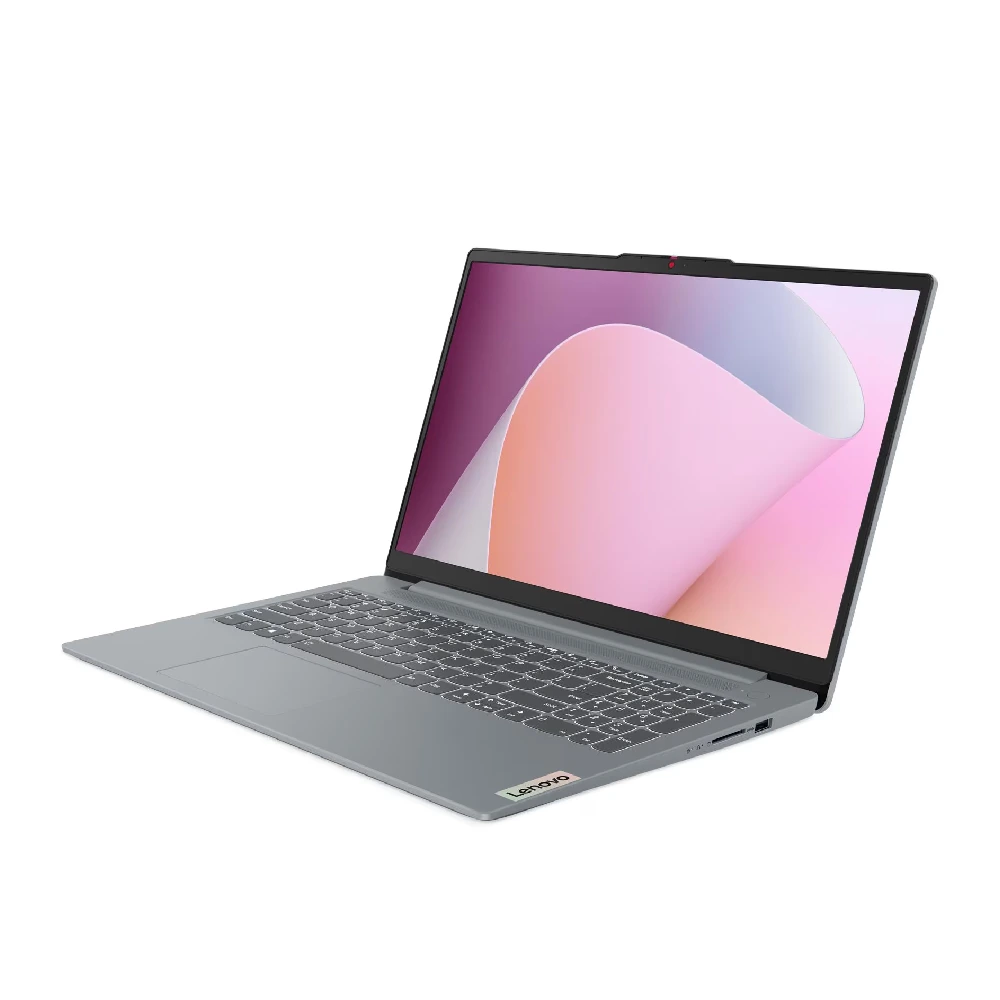 Lenovo IdeaPad Slim 3 15ABR8 Laptop, AMD Ryzen 7 5825U, 16GB RAM, 512GB NVMe SSD, 15.6-Inch Full HD IPS Touch Display, AMD Radeon Graphics, Windows 11 Home, Arctic Grey - 82XM00LMUS