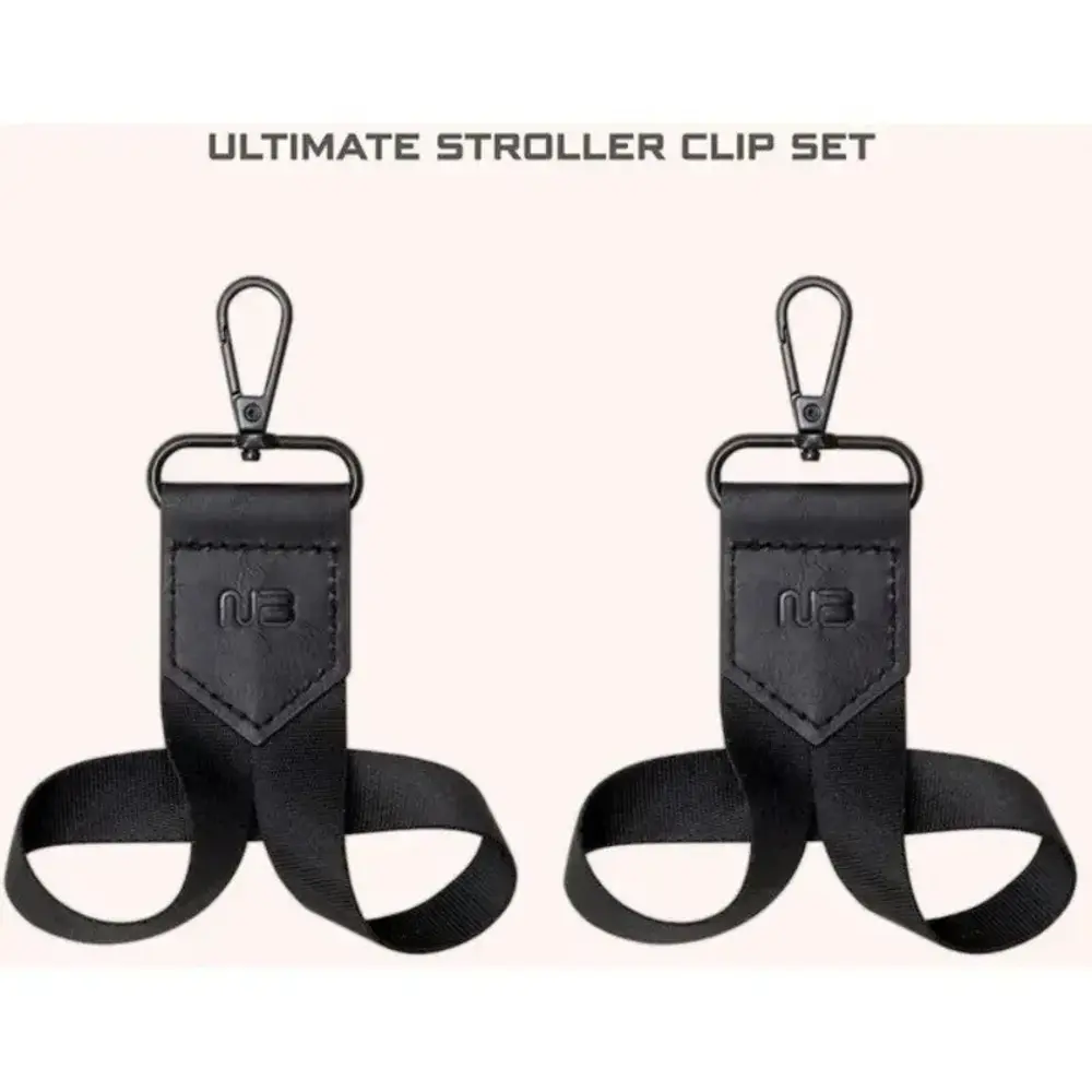 Neobreez Universal Stroller Hooks Clip Set Black - NBR165 - Image 7