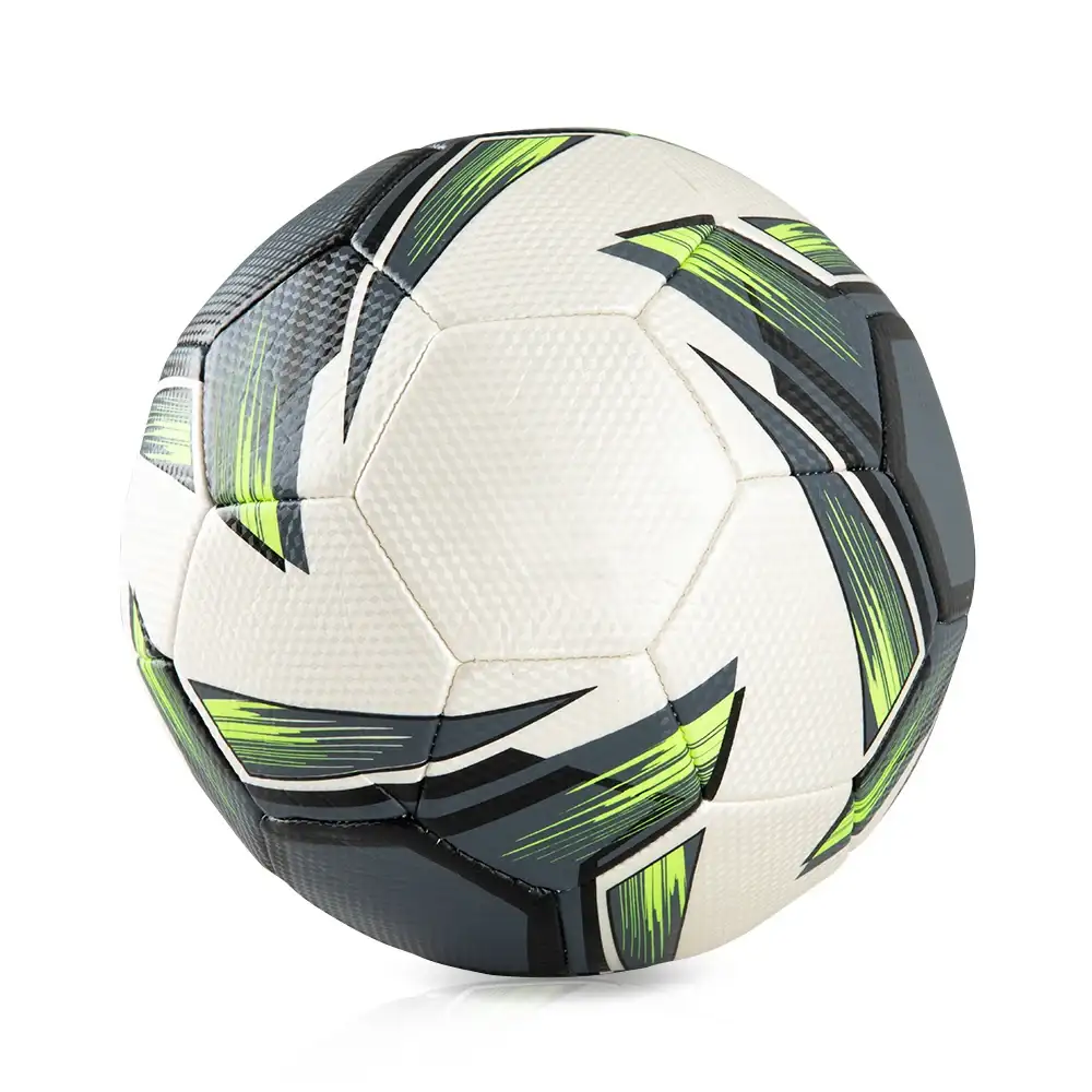 Eazy Kids Football Durable Tpu Soccer Ball For Kids Neon Green Size 5 - EZ_FTBLL_GR