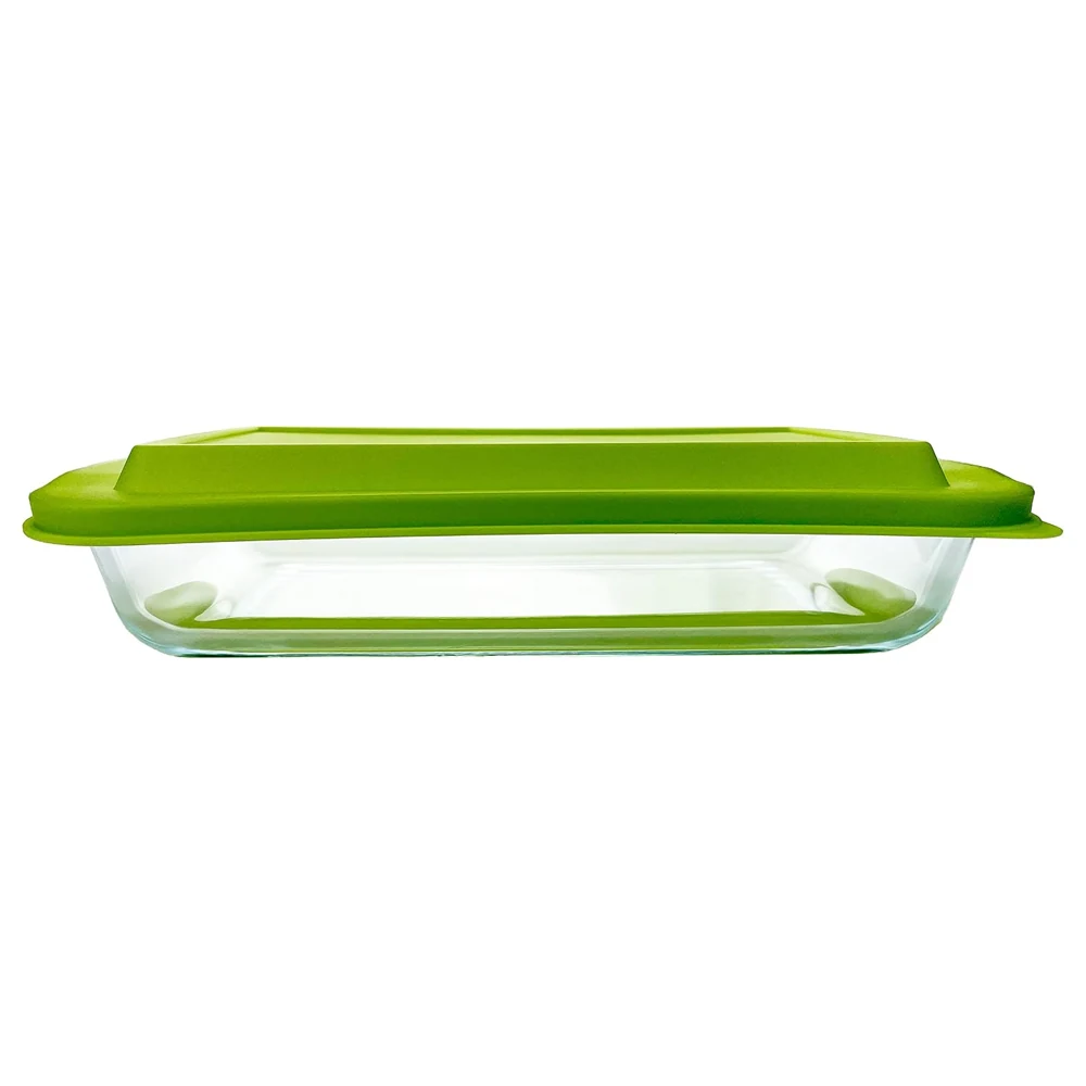 Taliona Rectangular Borosilicate Glass Bakeware with Lid 2.2 L - TL2213620 - Image 4