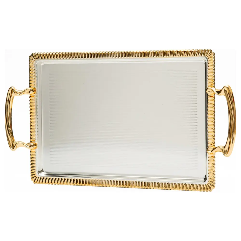 Zolten Silver Plated Rectangular Serving Tray, 34.5 cm - ZL2013921 - Image 5