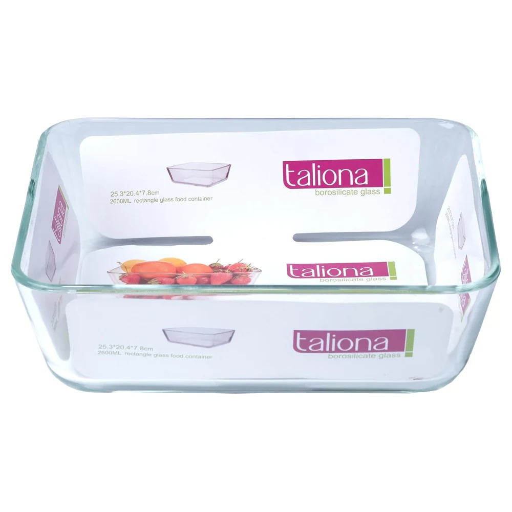 Taliona Rectangular Borosilicate Glass Baking Dish 2.6 L - TL2213751 - Image 4