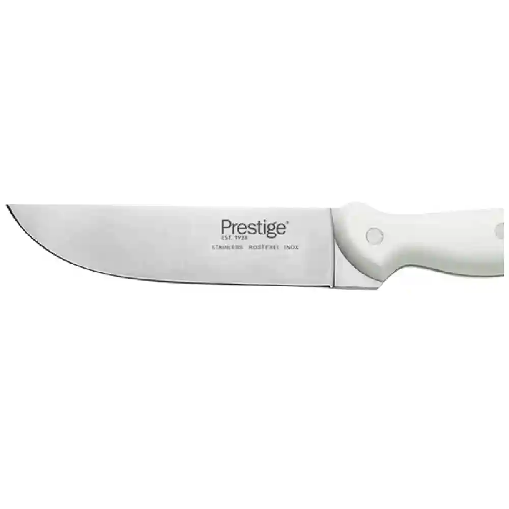 Prestige Professional 6 Inch Butcher Knife Stainless Steel Carving & Meat Slicing Knife, White - PR49341 - Image 2