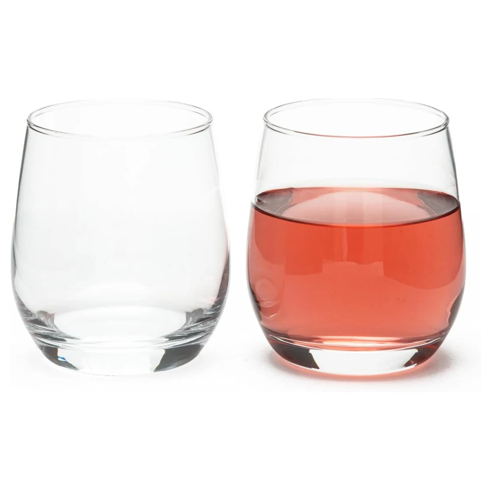 Taliona Tulip 6-Piece Clear Glass Old Fashioned Tumbler Set 34 cl - C6913868 - Image 2