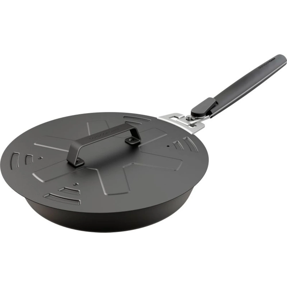 Outdoorchef Carbon Steel Lid 4 in 1, Universal Pan Lid for 24 to 28 cm Pans, Stewing Lid and Splash Guard - 14.491.51 - Image 3