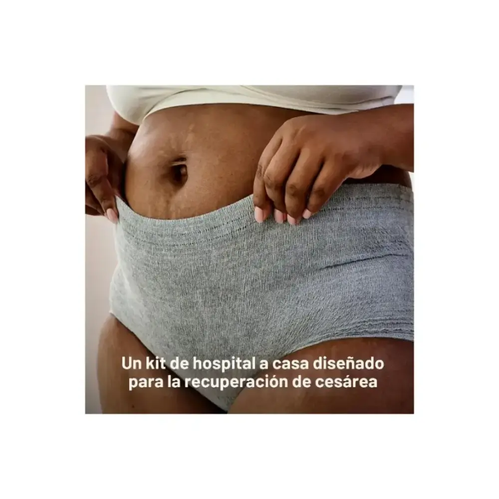 Frida Mom C-Section Recovery Kit, Postpartum Essentials for Healing & Comfort, Includes Abdominal Binder, Peri Bottle, Disposable Underwear - 500001284 - Image 5
