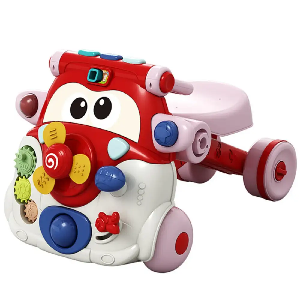 Teknum TK_3in1WA_RD 3 IN 1 Baby Walker Red
