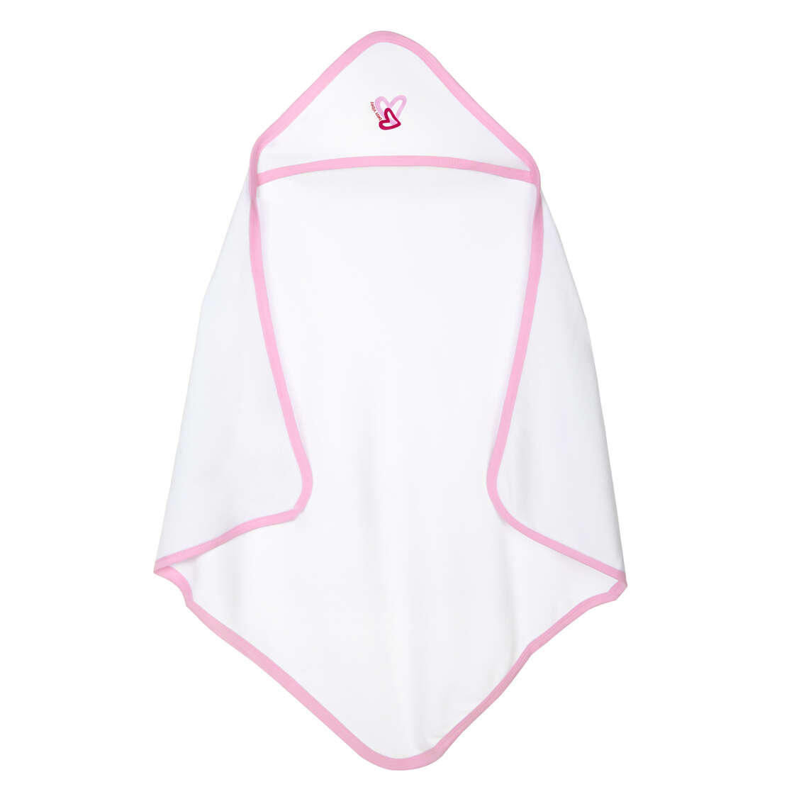 Babies Basic Cotton Swaddle Blanket for New Born 75x75cm Pink V239-BLA-PIN-OS