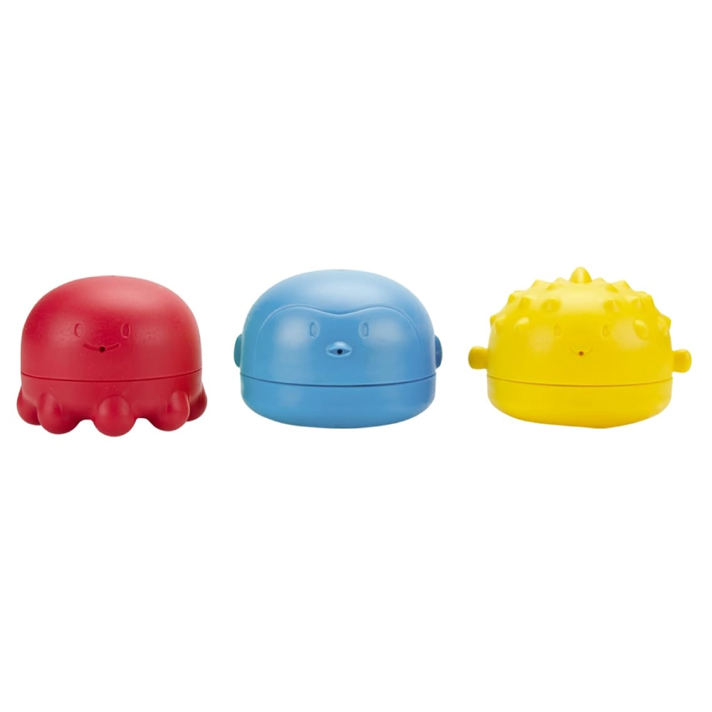 Ubbi Squeeze And Switch Bath Toys Multi - UB-10555