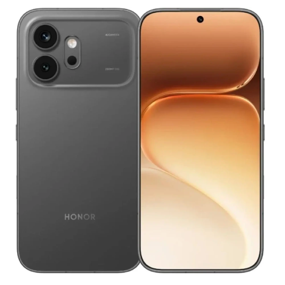 HONOR 600 5G Smartphone, 256GB Storage, 12GB RAM, 6.57-Inch Display, Snapdragon 7 Gen 3, 200MP AI Camera, 50MP Selfie Camera, 7000mAh Battery, Dual SIM, Black