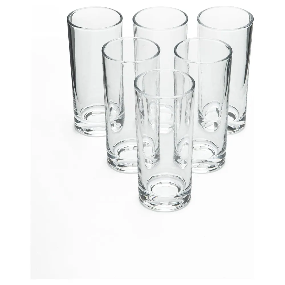 Taliona Orchid 6-Piece Clear Glass Highball Tumbler Set 25 cl - C6913873 - Image 4