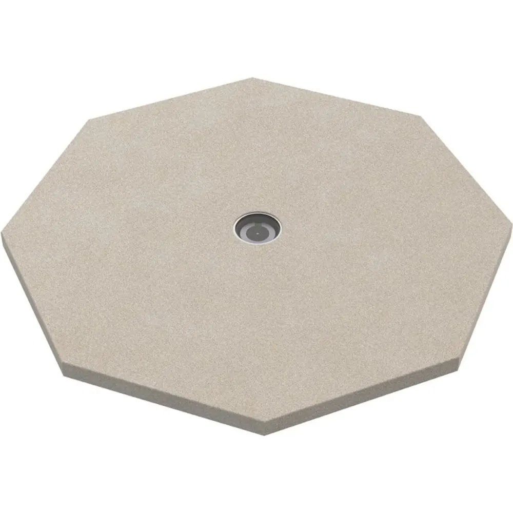 Outdoorchef Pizza Stone Heat, Octagonal Cordierite Baking Stone for Heat Gas Grills, Heat Indicator, Crispy Base - 18.213.05