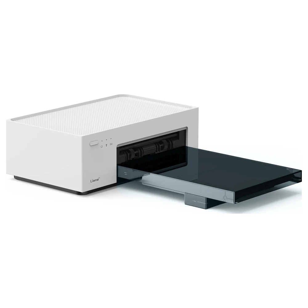 Liene Amber M100 4x6 Inch Wi-Fi Photo Printer Bundle with 100 Sheets and 3 Cartridges, Dye Sublimation Instant Prints for iPhone, Android and PC, White - Image 3