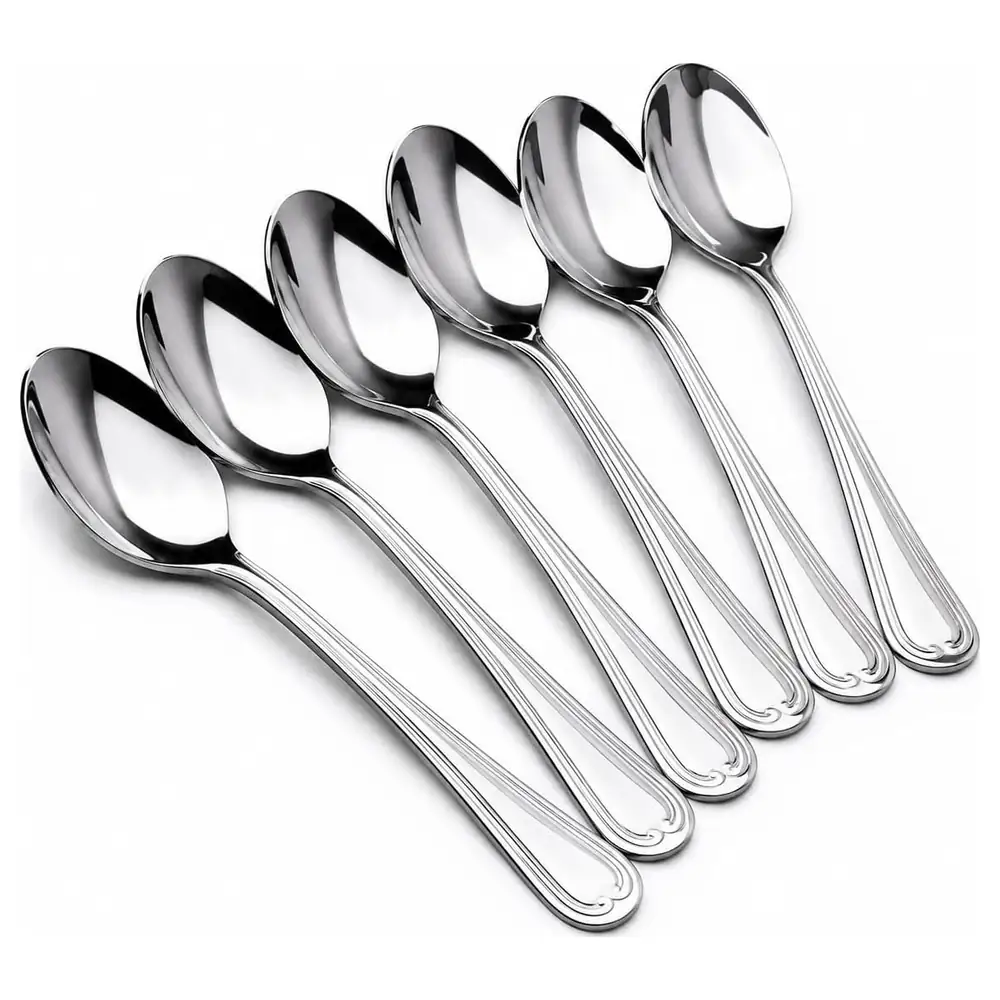 Zolten Pure Stainless Steel 38-Piece Cutlery Set with Stand - ZL0714500