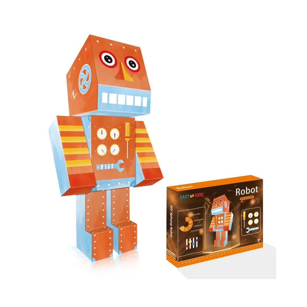 Eazy Kids DIY Doodle Coloring Art Robot - EZ DDC RO