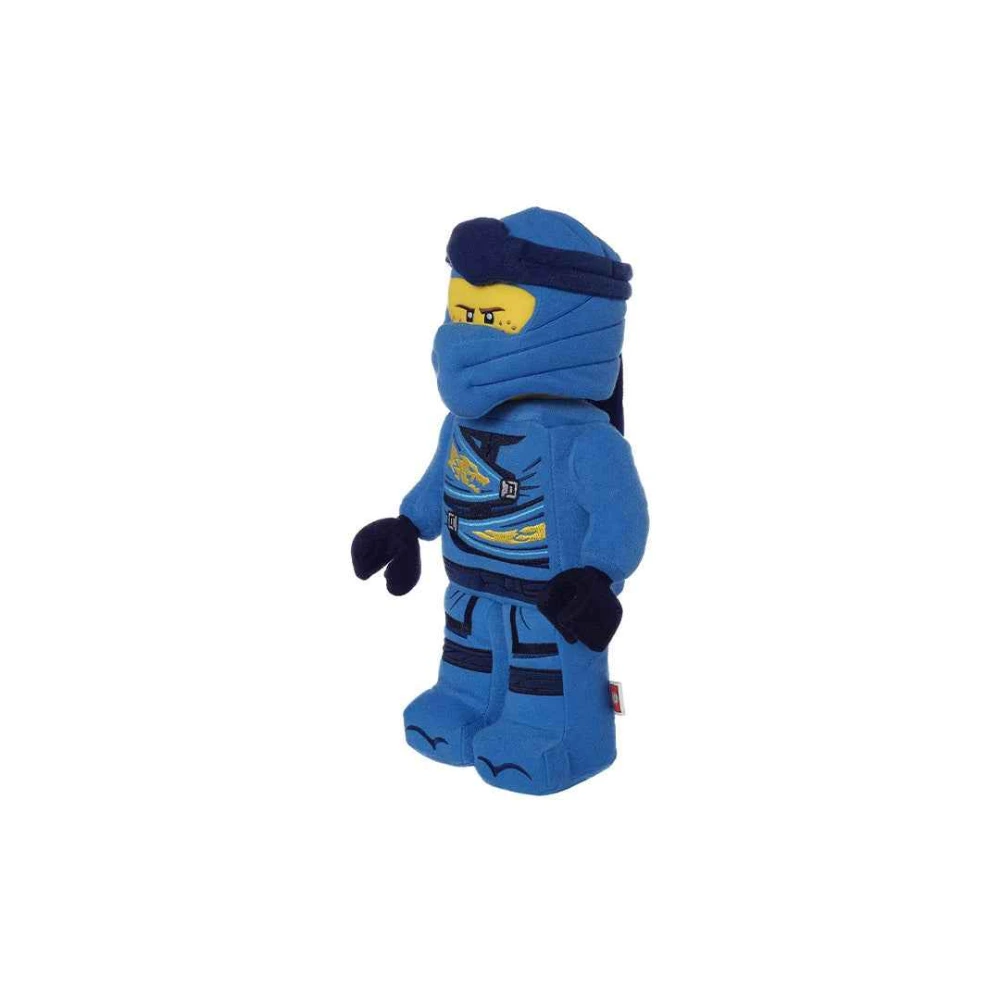 Manhattan Toys LEGO Ninjago Jay Plush Character Toy, Soft Collectible Ninja Doll for Kids, Bedroom Decor, Gift for Boys & Girls, Stuffed Figure, 35.5 cm, Multicolour - 335550LL