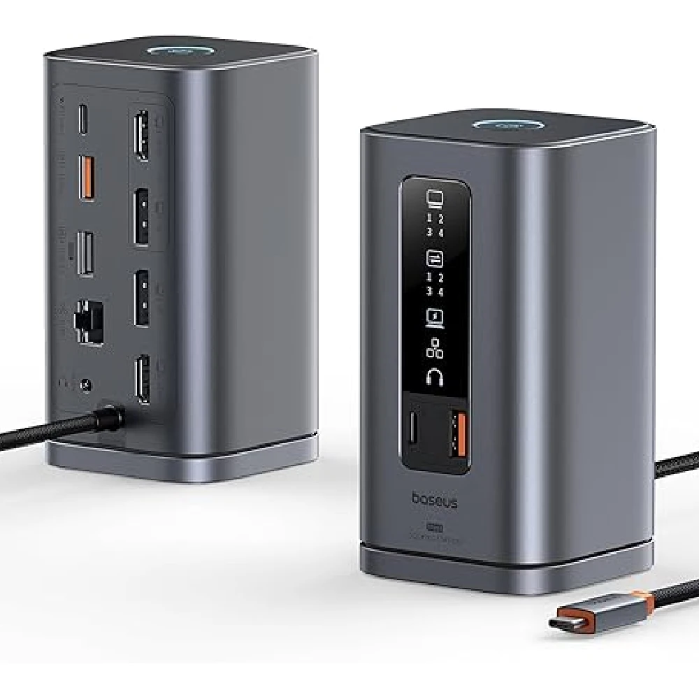 Baseus Spacemate Series 11-In-1 Mac Docking Station Space Grey BA.B00568101813-01.GY