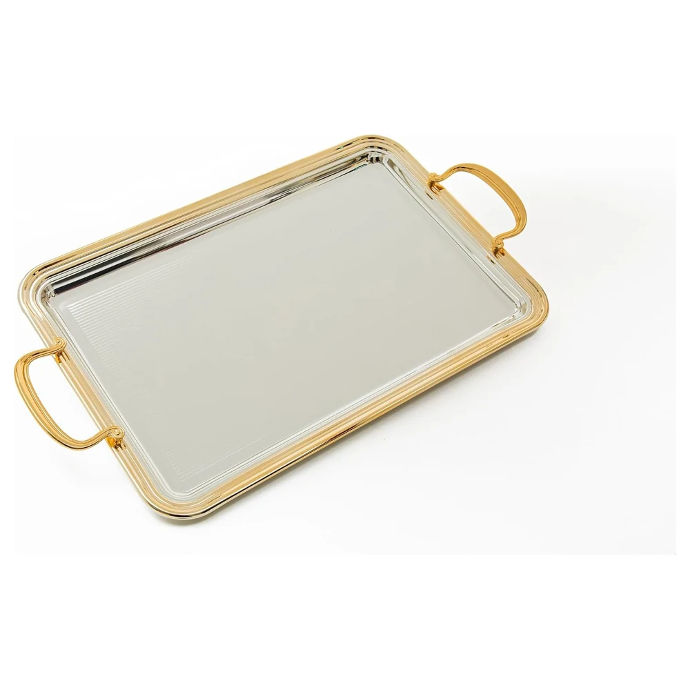 Zolten Silver Plated Rectangular Serving Tray, 42.5 cm - ZL2013915 - Image 2