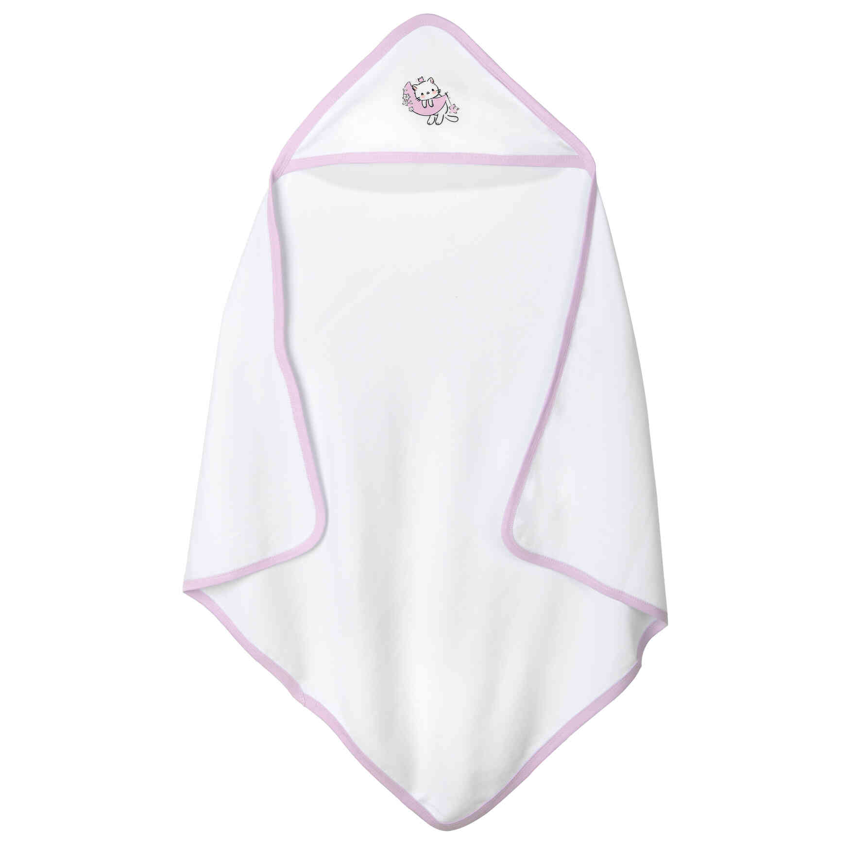 Babies Basic Cotton Swaddle Blanket for New Born 75x75cm Pink V242-BLA-LIL-OS