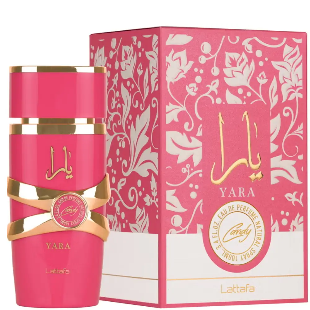 <b>Lattafa Yara Candy Eau de Parfum (EDP) 100ML for Women - Floral Fruity Gourmand Fragrance - 6290360599168</b>