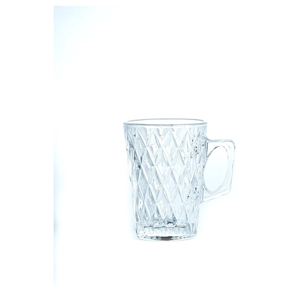 Taliona Matis 6-Piece Clear Glass Tea Cup Set 11 cl - C6913822