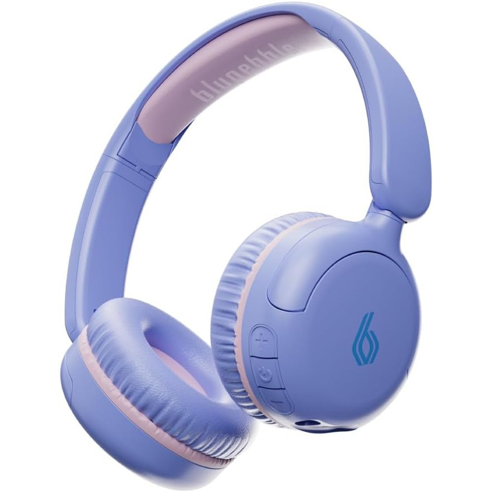 Blupebble Bounce 2-in-1 Wireless & Wired On-Ear Kids Headphones with Microphone 