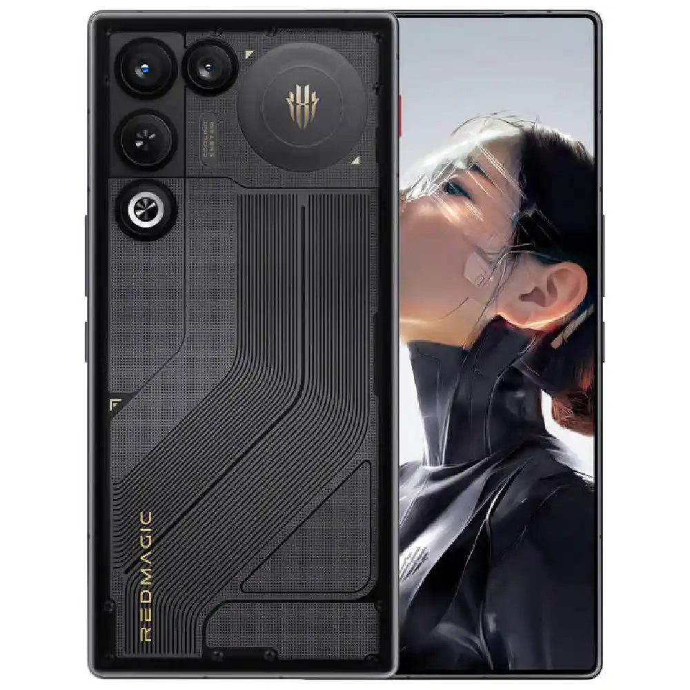 REDMAGIC 11 Air Dual SIM 5G - 6.85-Inch OLED 144Hz, Snapdragon 8 Elite, 16GB, 512GB, 7000mAh Battery, Phantom Black - Middle East Version