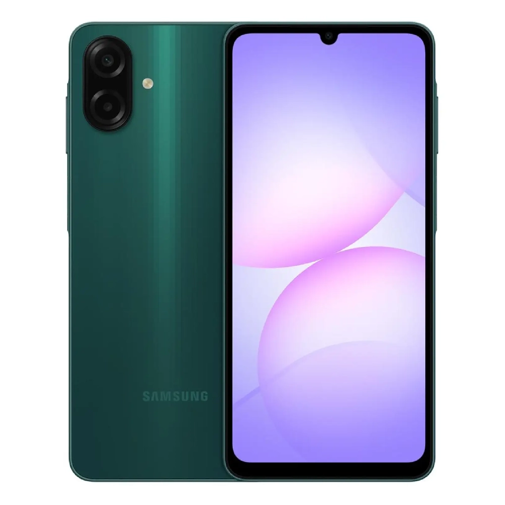 Samsung Galaxy A07 4G Smartphone, 64GB Storage, 4GB RAM, 50MP Camera, 5000mAh Battery, Dual SIM - Green