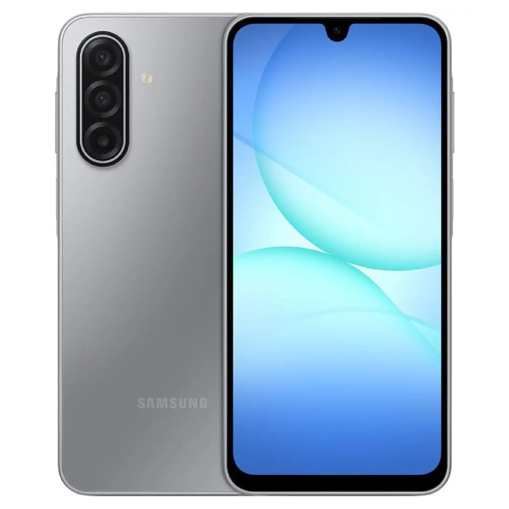 Samsung Galaxy A17 4G Smartphone, 128GB Storage, 4GB RAM, 50MP Triple Camera, 5000mAh Battery, Dual SIM - Gray