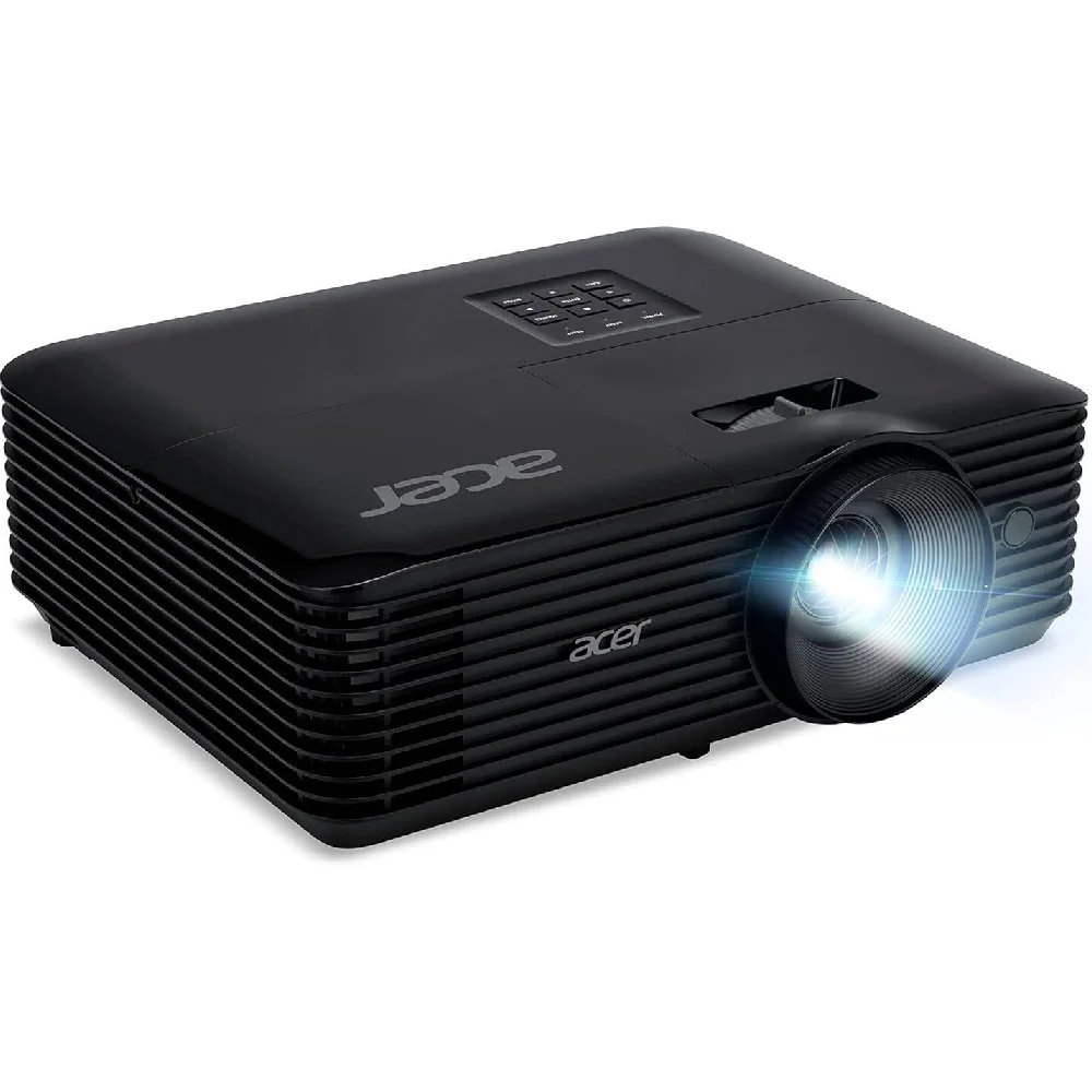 Acer DLP Projector - 4800 ANSI Lumens, SVGA 800x600 Resolution, 10000H Lamp Life, Portable, Black, X1128H