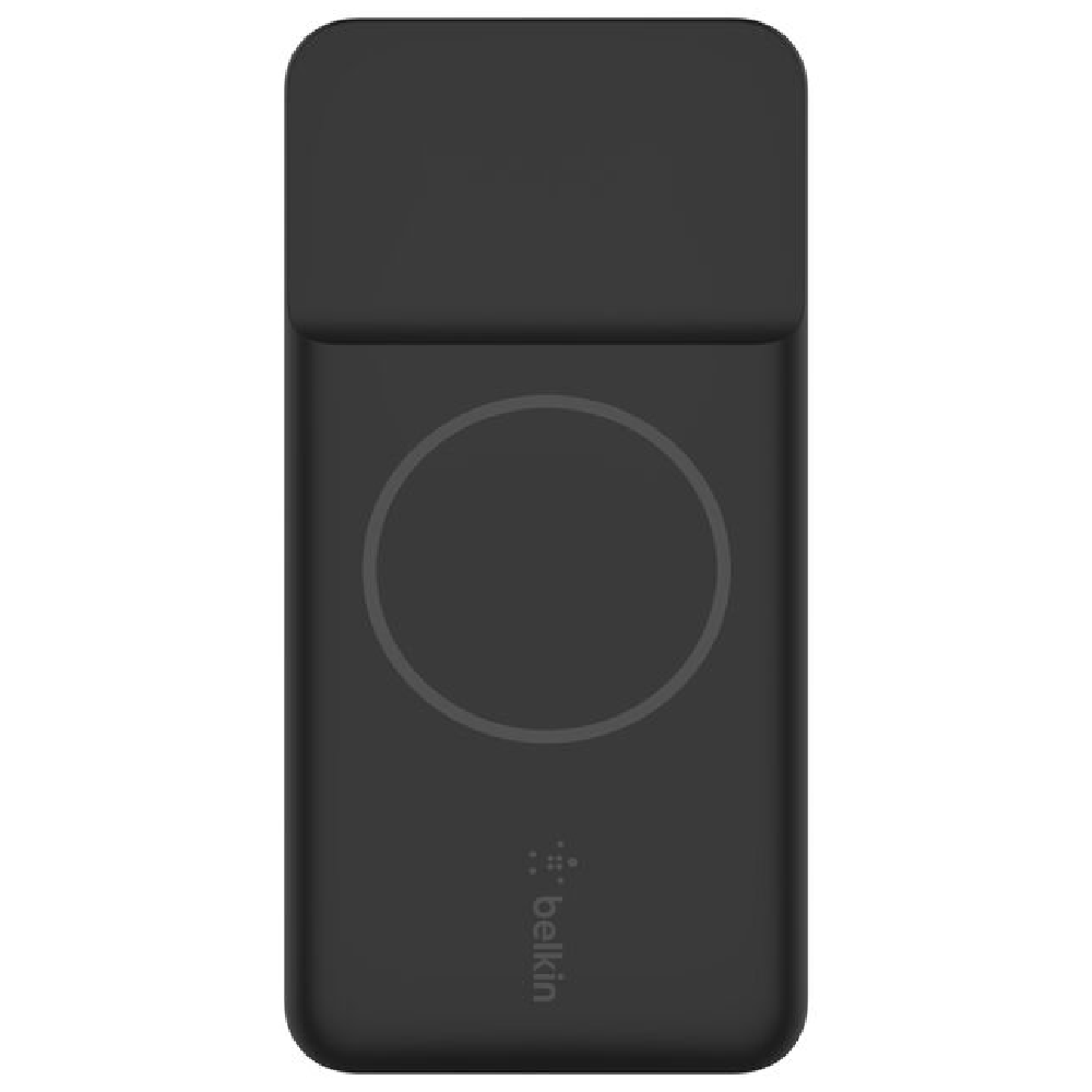 Belkin Magnetic Portable Wireless Charger 10K - MagSafe Compatible, 10000mAh, 7.5W Wireless Charging, 18W USB-C, Black - BPD001btBK