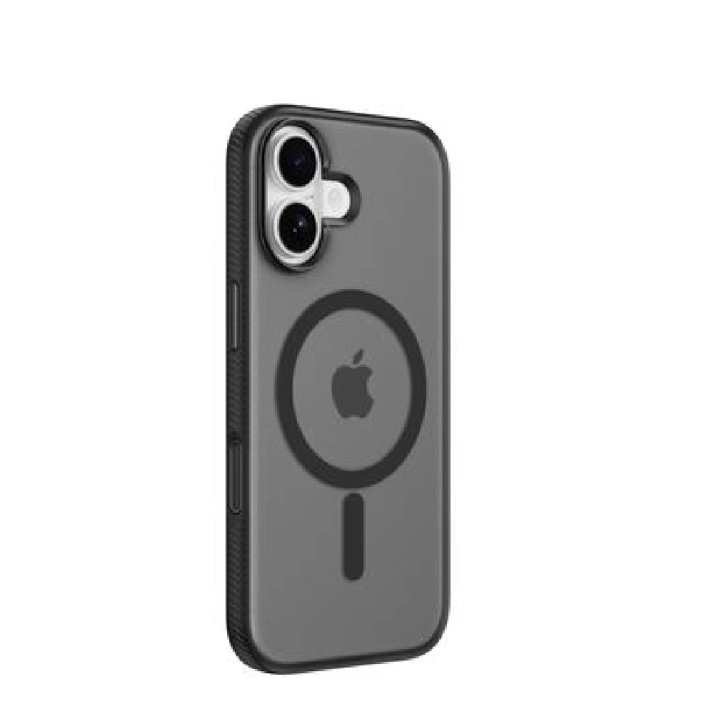 Belkin SheerForce Grip Case for iPhone 17, MagSafe Compatible, Anti-Slip Textured Bumper, Shockproof Protection, Black - MSA034hqBK