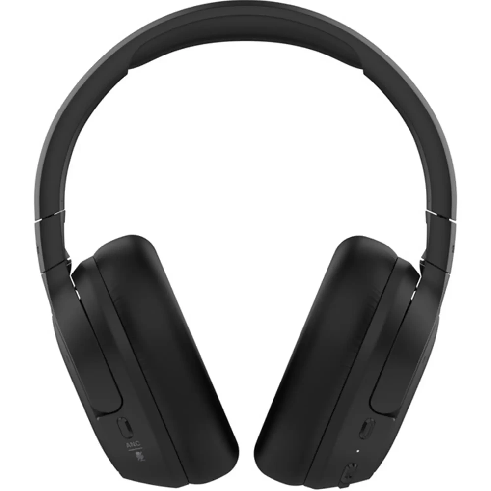 Belkin SoundForm Isolate Wireless Over-Ear Headphones, Hybrid ANC, Bluetooth 5.4, 60 Hours Battery Life, Multipoint Connectivity, 40mm Drivers, Black - AUD008hqBK