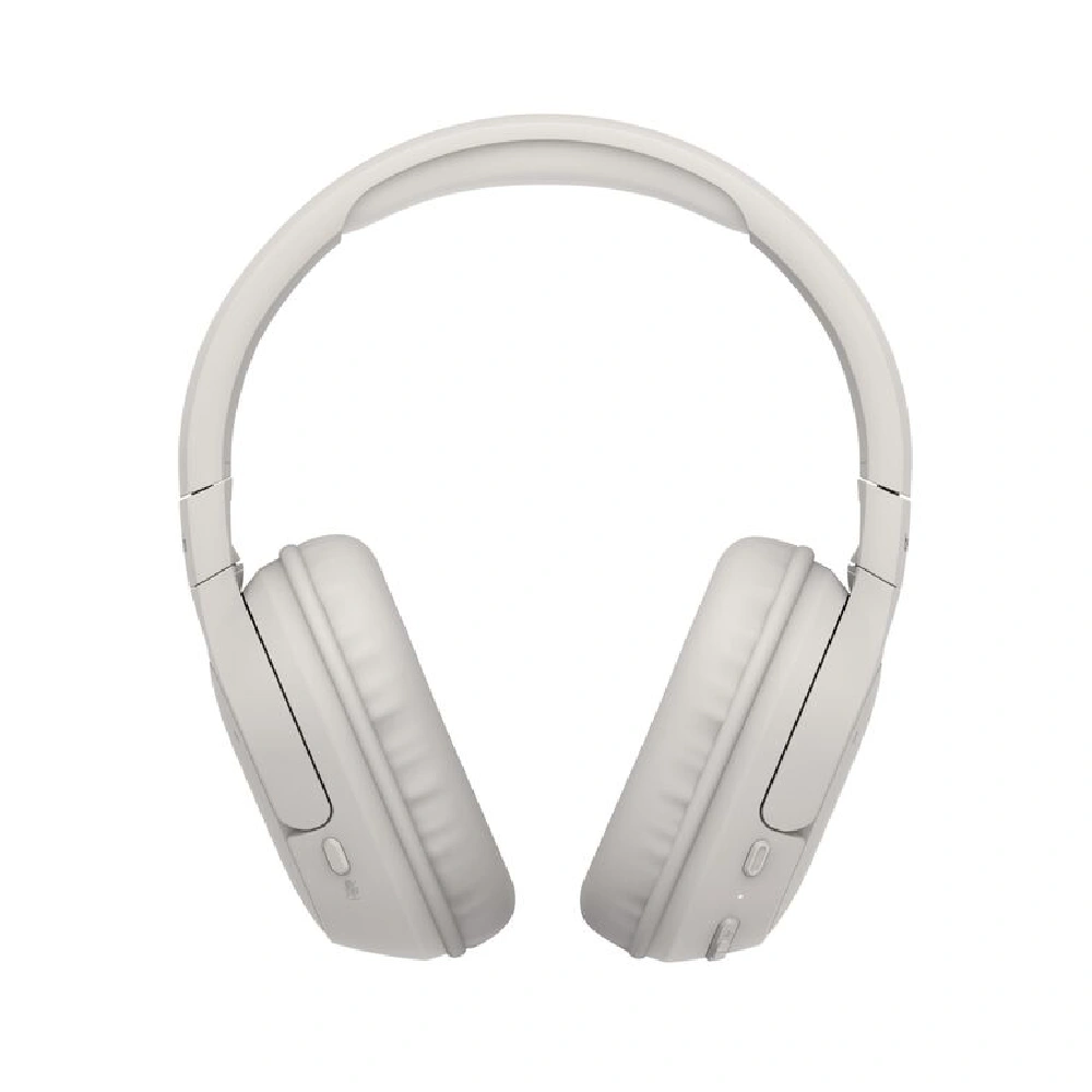 Belkin SoundForm Surround Wireless Over-Ear Headphones, Bluetooth 5.4, 60 Hours Playtime, Sand - AUD009hqSA